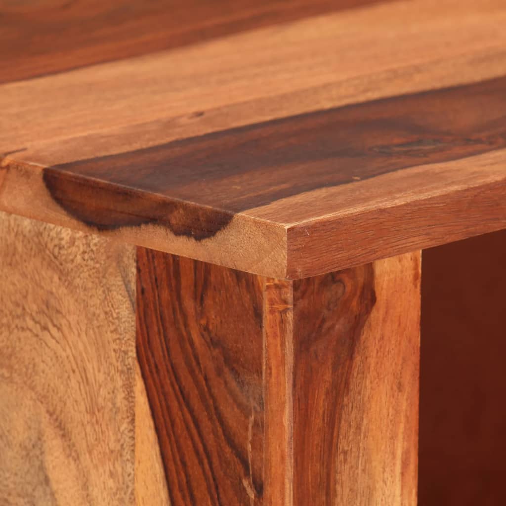 Bokhylla 50x30x100 cm massivt trä