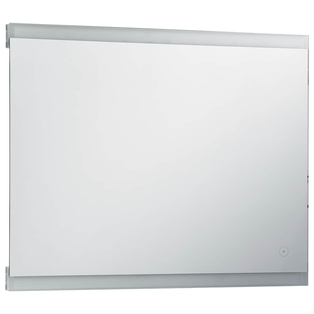 Badrumsspegel LED med touch-sensor 80x60 cm