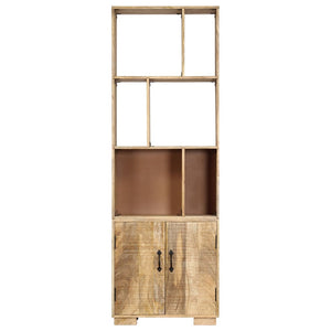Bokhylla 60x35x180 cm massivt mangoträ