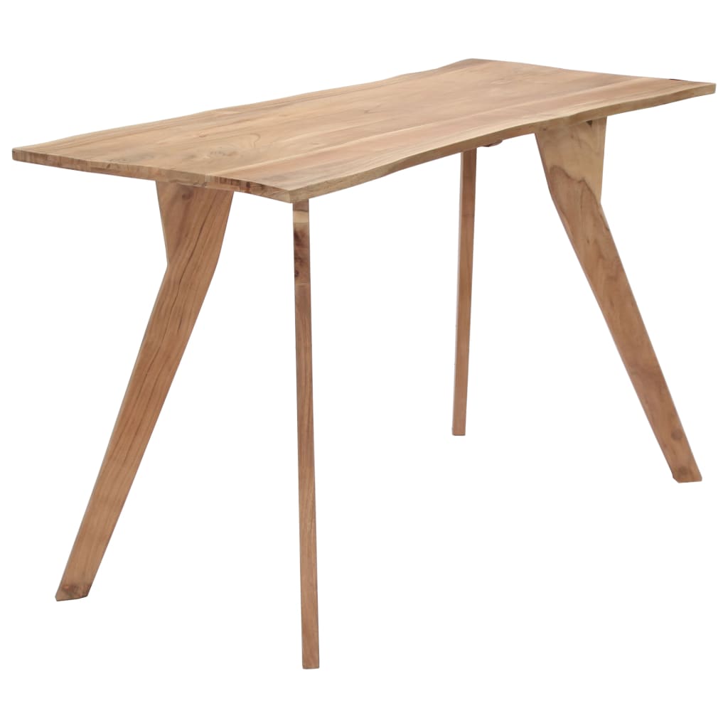 Matbord 120x58x76 cm massivt akaciaträ