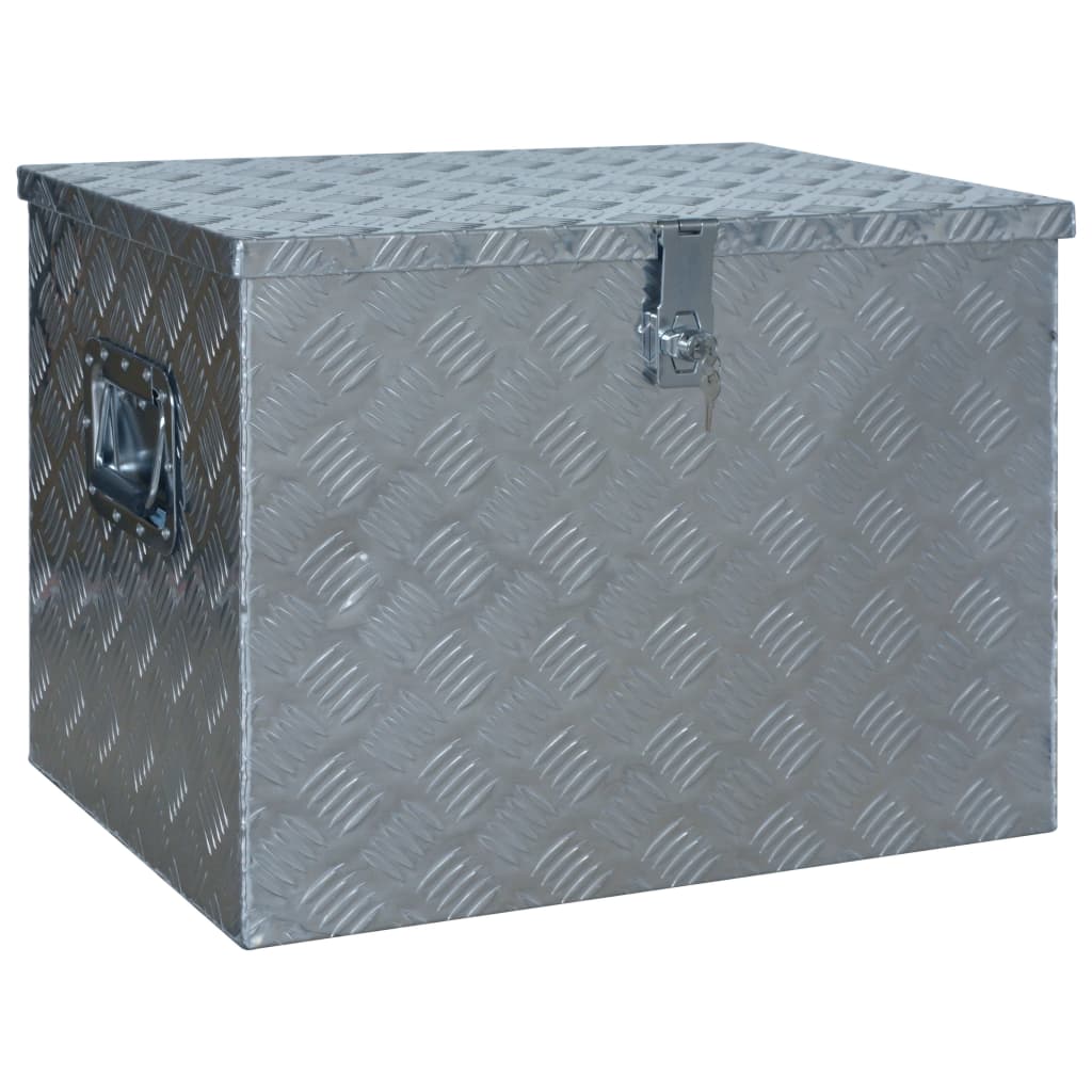 Aluminiumlåda 610x430x455 mm silver