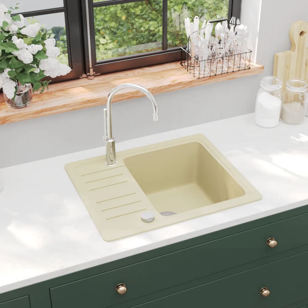 Diskho granit enkel beige