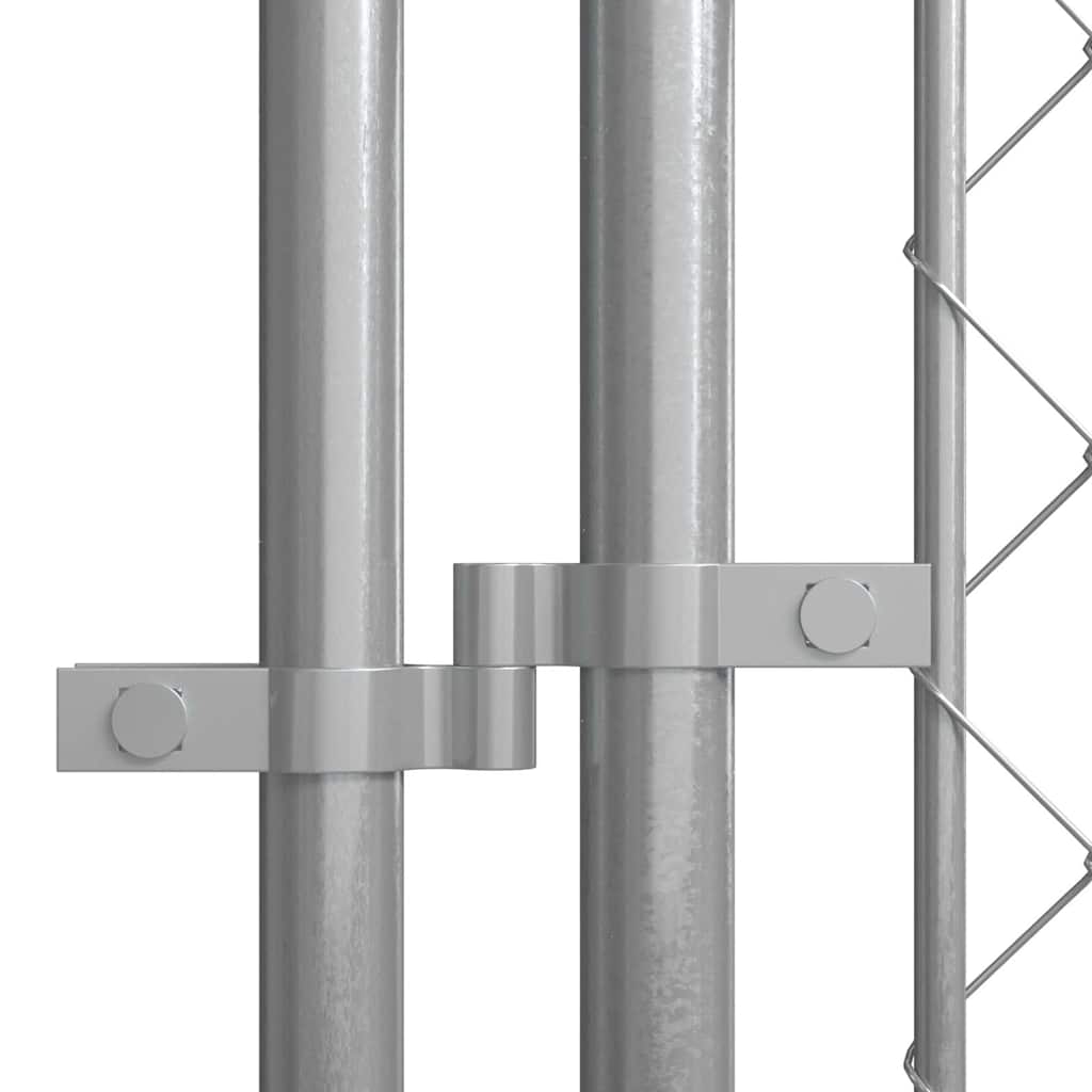 Hundgård för utomhusbruk 7,6x3,8x1,9 m