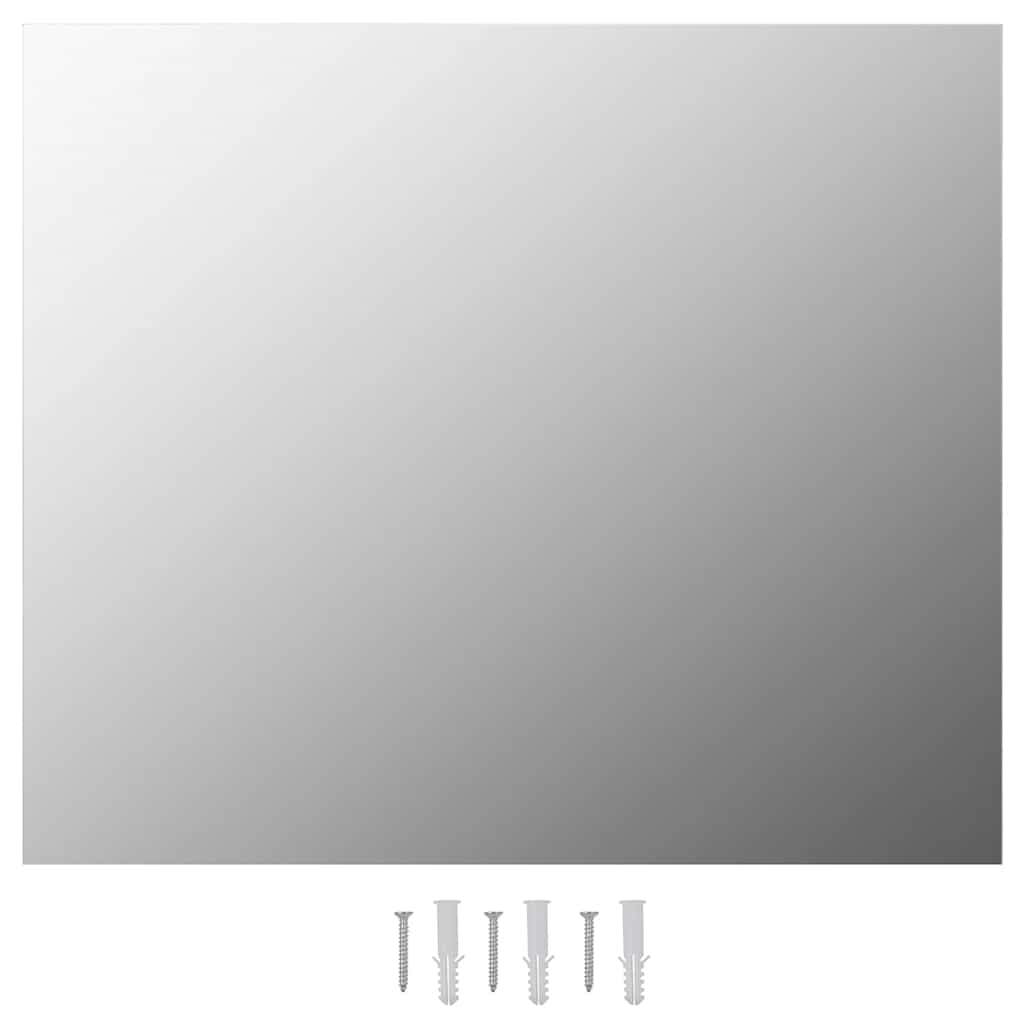 Spegel utan ram 70x50 cm glas