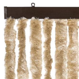 Insektsdraperi beige 90x220 cm chenille