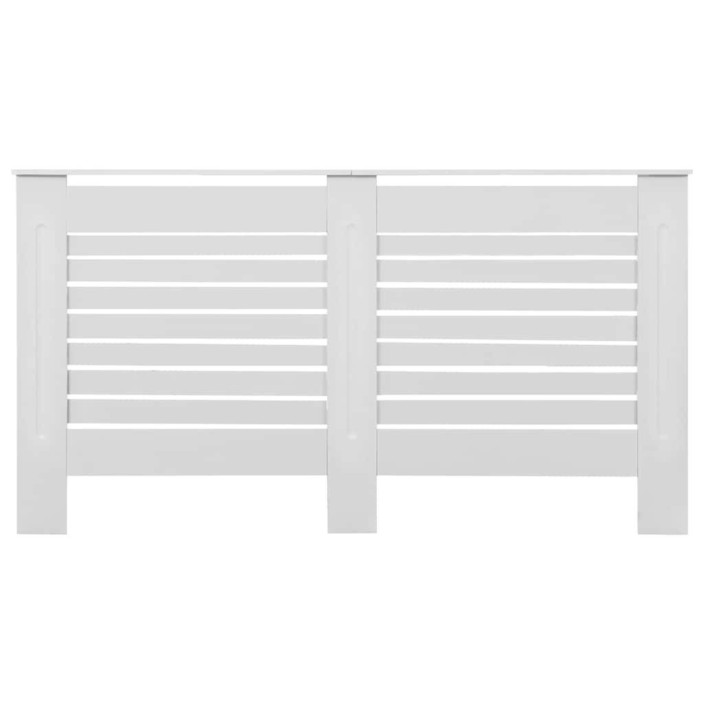 Elementskydd vit 152x19x81,5 cm MDF