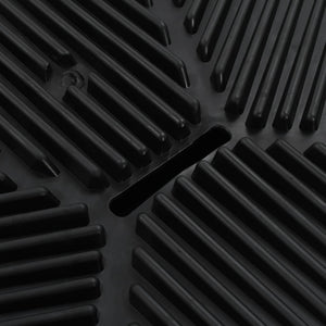 Djurtoalett med tråg & konstgräs grön 63x50x7 cm WC