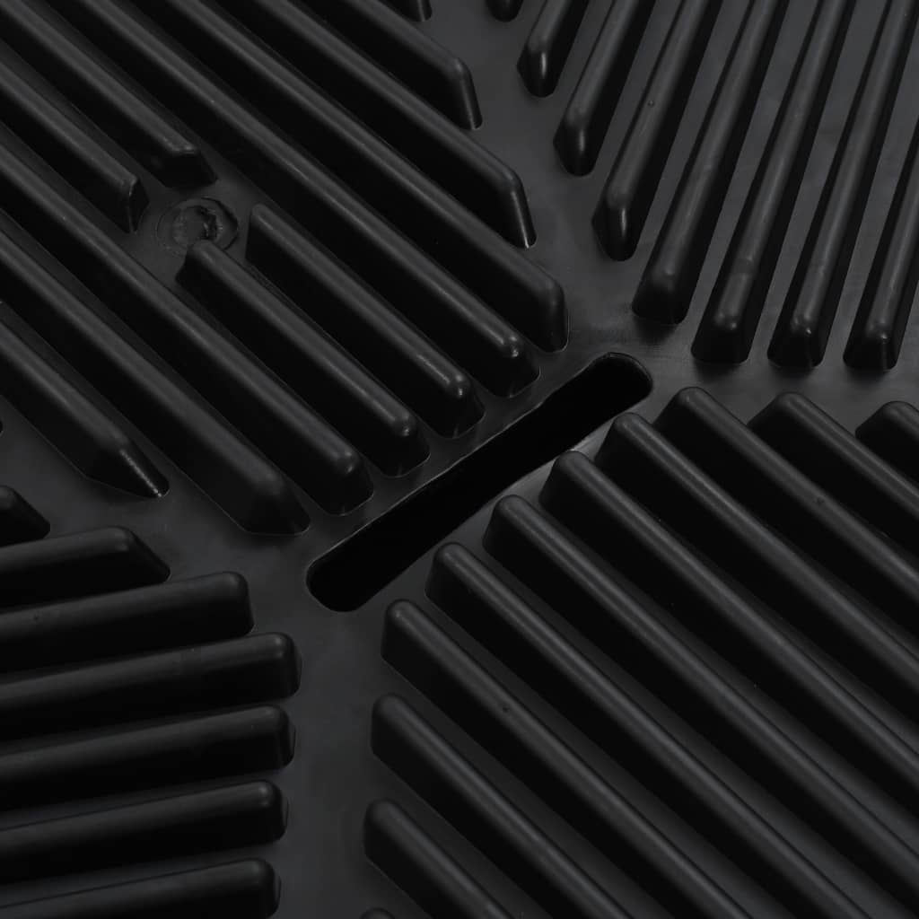 Djurtoalett 2 st med tråg & konstgräs grön 63x50x7 cm WC