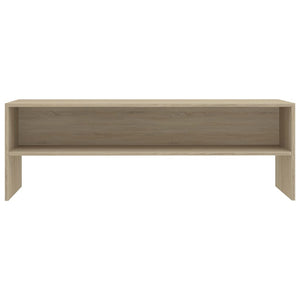 Tv-bänk sonoma-ek 120x40x40 cm konstruerat trä