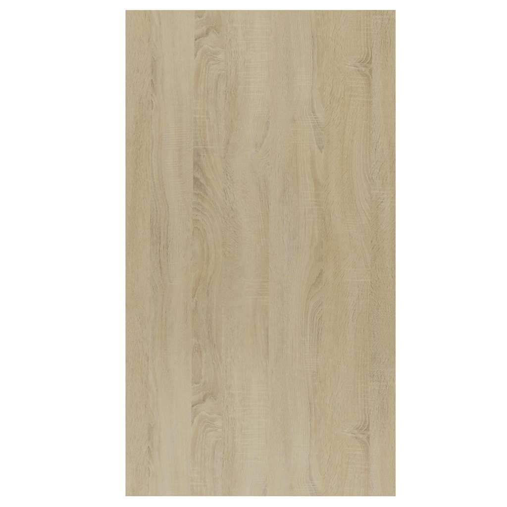 Bokhylla/skänk sonoma-ek 50x25x80 cm konstruerat trä