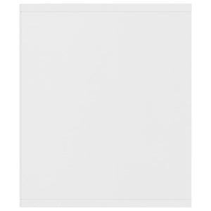 Bokhylla/TV-bänk vit 143x30x36 cm