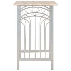 Bargrupp 3 delar trä och stål