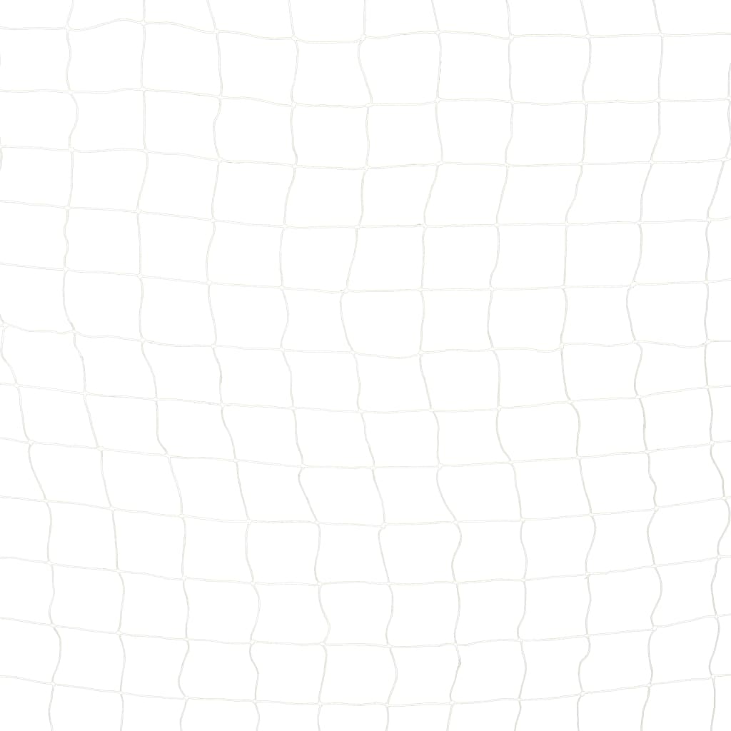 Fotbollsmål 300x160x90 cm metall svart och vit