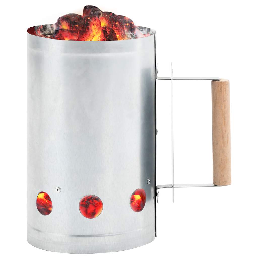 Grillstartare galvaniserat stål