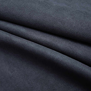 Mörkläggningsgardiner med metallringar 2 st antracit 140x175 cm