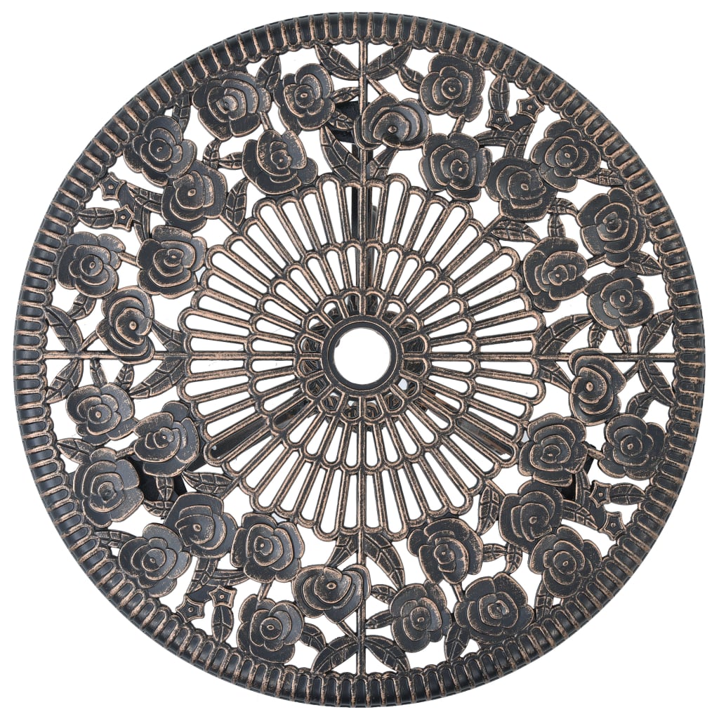 Caféset 3 delar gjuten aluminium