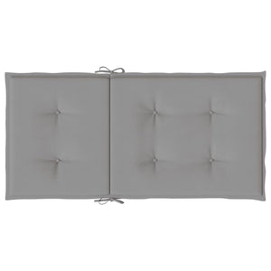 Stolsdynor 2 st grå oxfordtyg