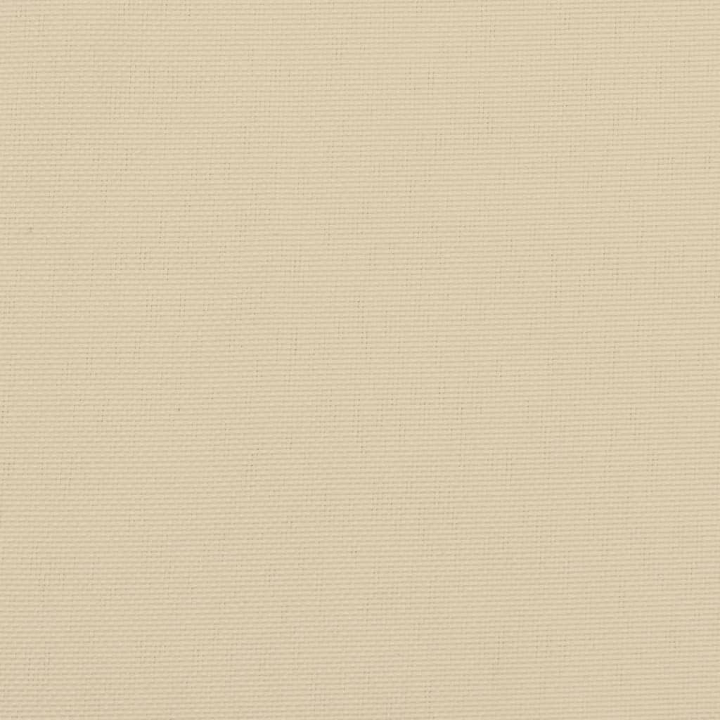 Stolsdynor 4 st beige 100x50x3 cm oxfordtyg