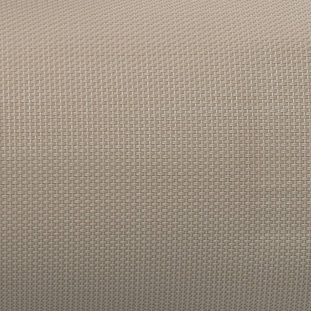 Nackstöd till solstol taupe 40x7,5x15 cm textilene
