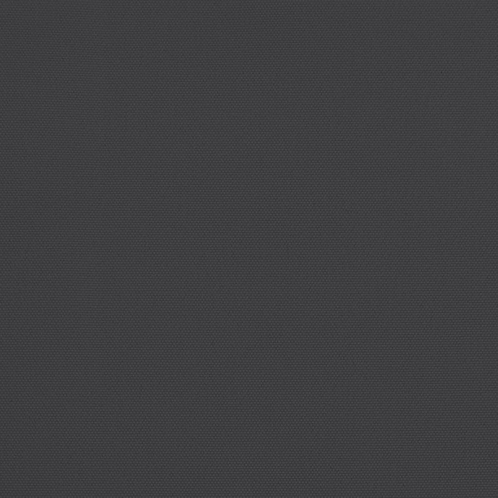 Trädgårdsparasoll med aluminiumstång 180x110 cm svart