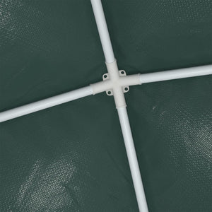 Professionellt partytält 4x4 m grön 90 g/m²
