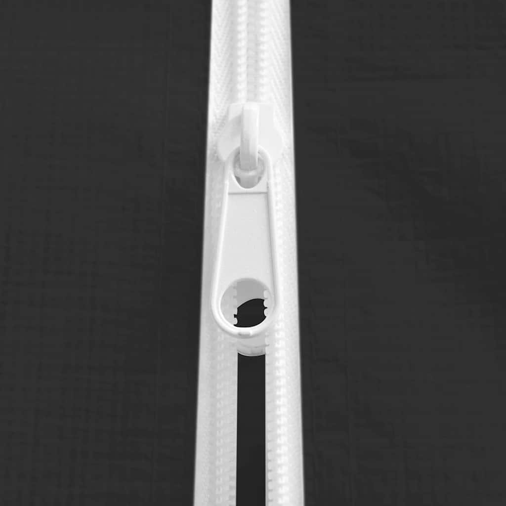 Professionellt partytält med väggar 4x9 m antracit 90 g/m²