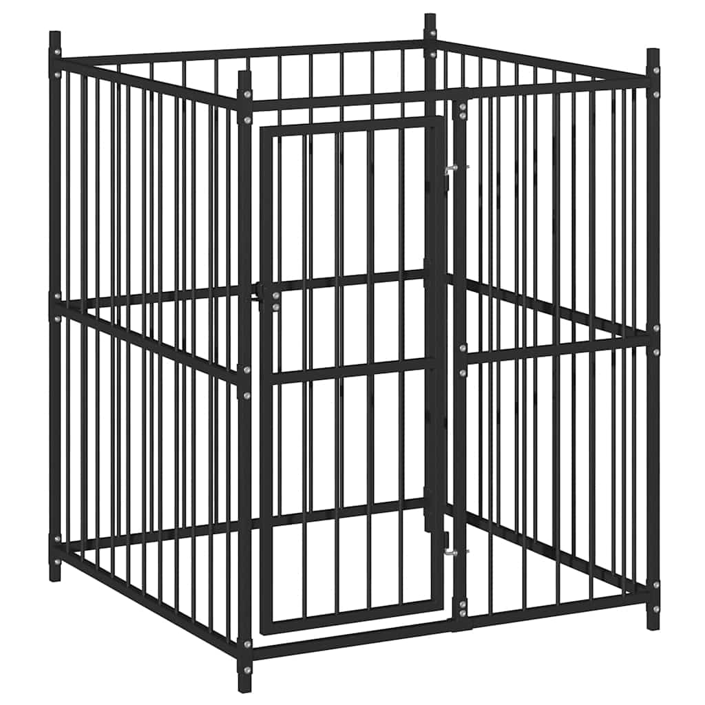 Hundgård för utomhusbruk 120x120x150 cm
