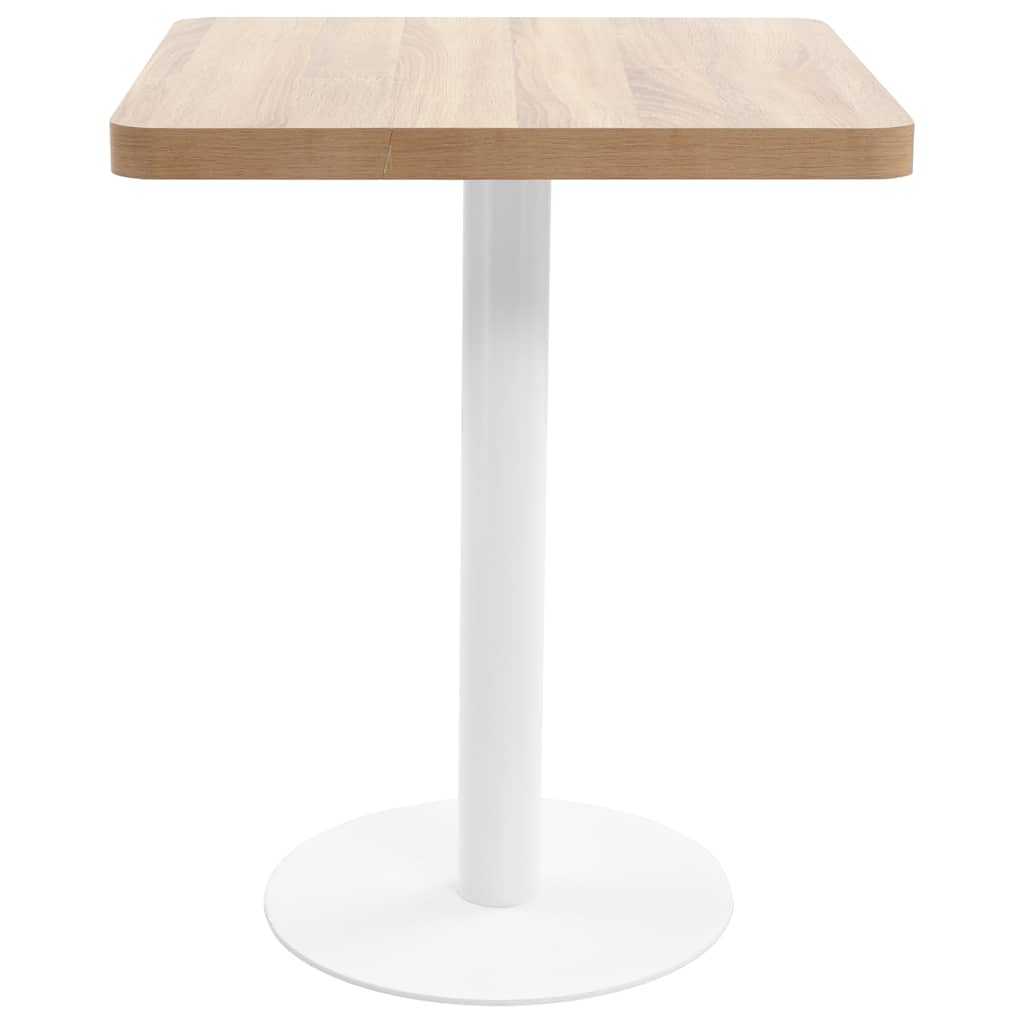 Bistrobord ljusbrun 60X60 cm MDF