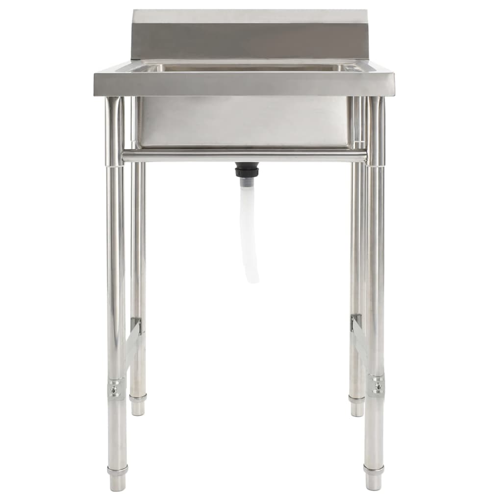 Diskho enkel rostfritt stål