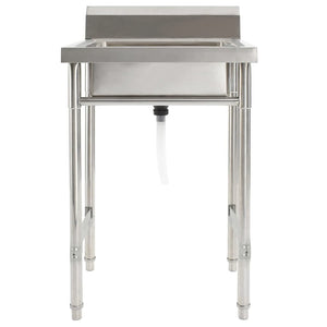 Diskho enkel rostfritt stål