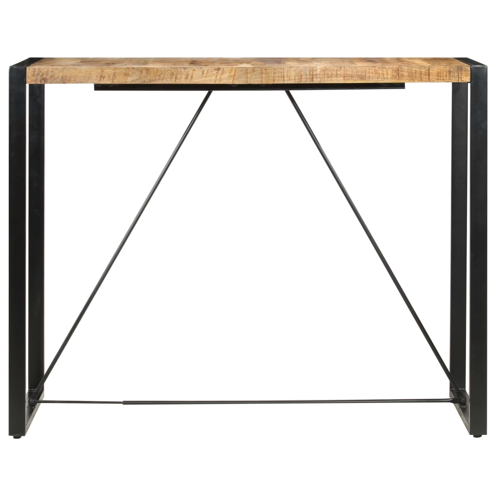 Barbord 140x70x110 cm massivt mangoträ