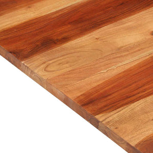 Bordsskiva massivt akaciaträ 25-27 mm 70x70 cm