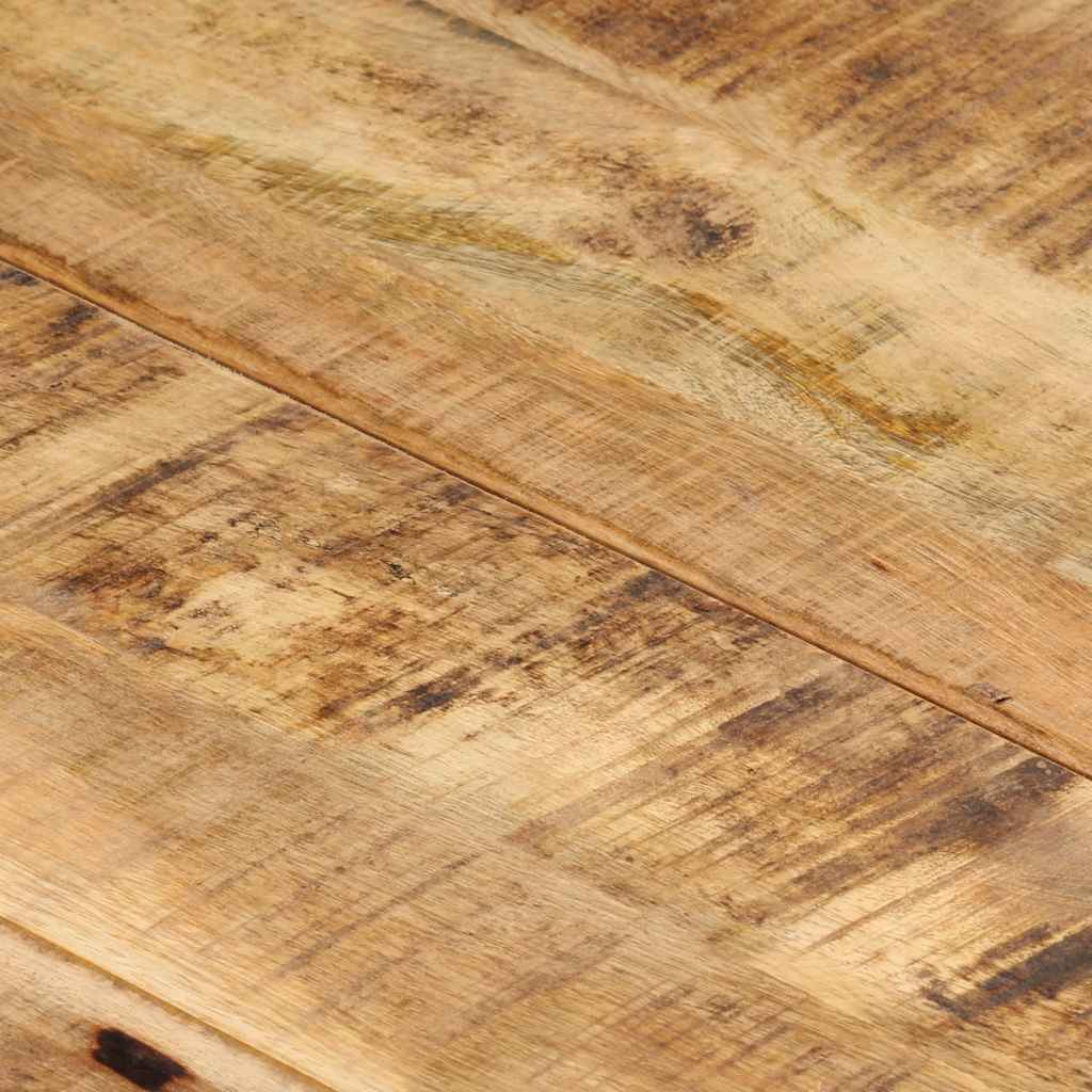 Bordsskiva i massivt mangoträ 25-27 mm 140x60 cm