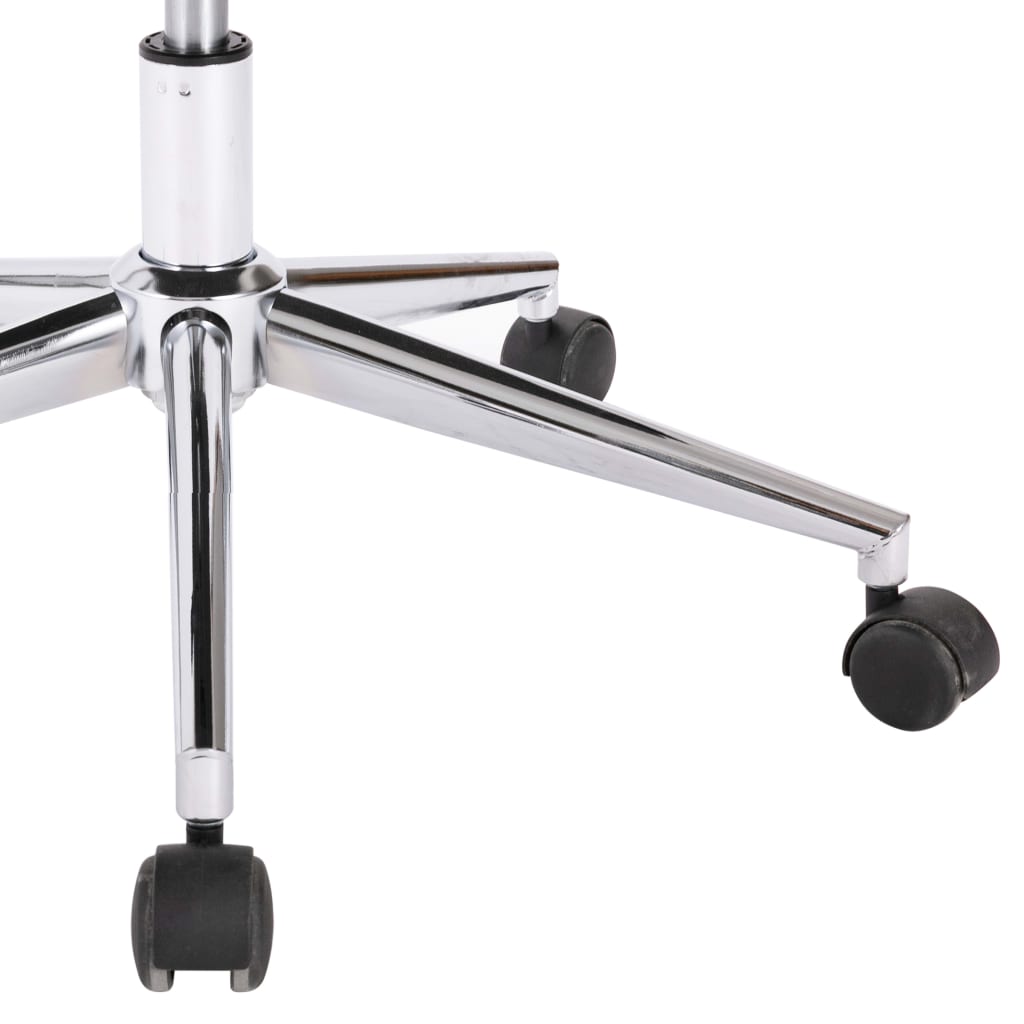 Snurrbar matstol vit konstläder