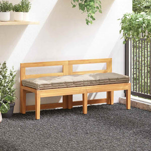 Dyna till pallsoffa bomull 120x40x7 cm beige