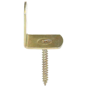 L-beslag till staketpanel 24 st galvaniserad metall