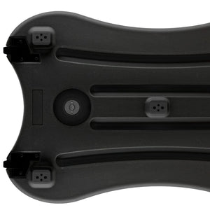 Skyltställ A1 vattenfylld bas svart aluminiumlegering