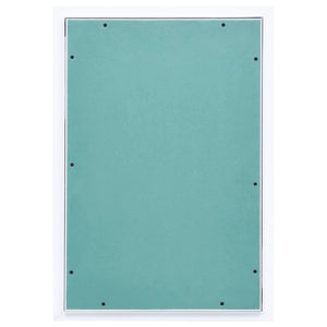 Inspektionslucka med aluminiumram och gipsskiva 400x600 mm