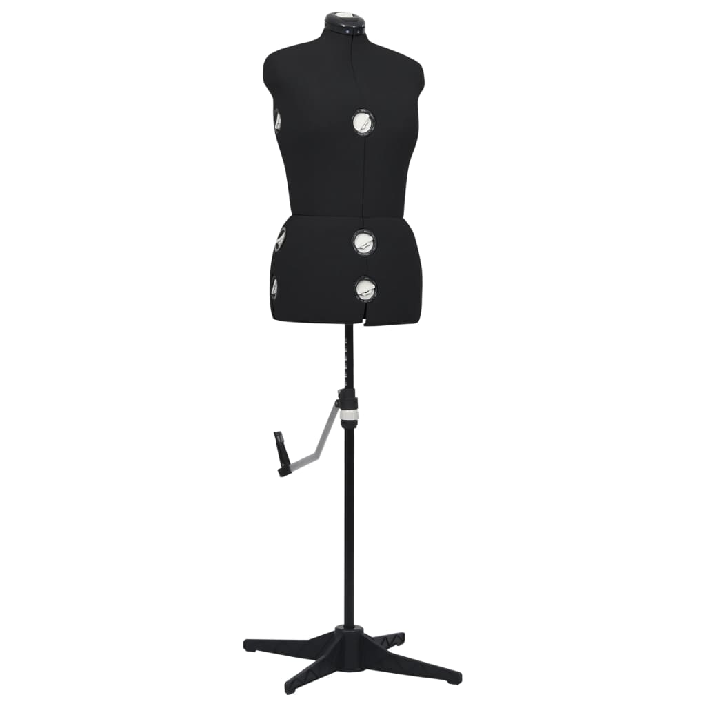 Justerbar provdocka dam svart M stl 40-46