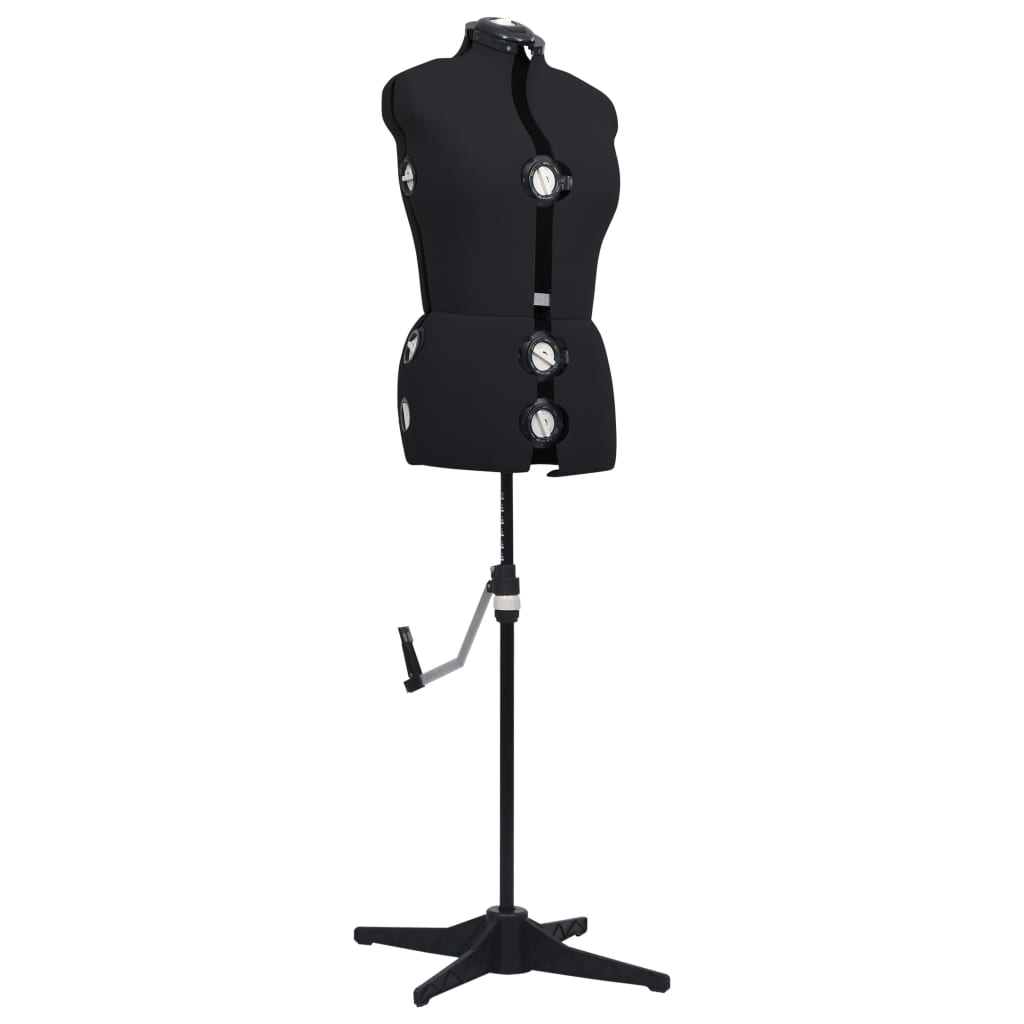 Justerbar provdocka dam svart M stl 40-46