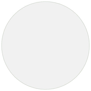 Bordsskydd genomskinligt Ø 70 cm 1,6 mm PVC