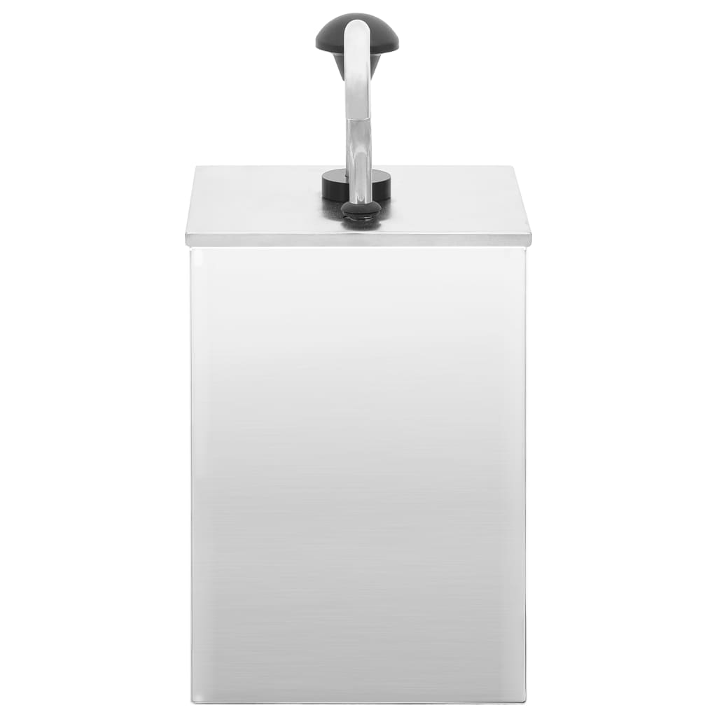 Dressingbehållare rostfritt stål 3,5 L