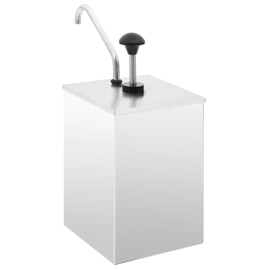 Dressingbehållare rostfritt stål 3,5 L