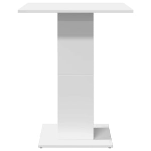 Cafébord vit 60x60x75 cm konstruerat trä