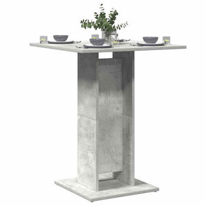 Bistrobord betonggrå 60x60x75 cm konstruerat trä