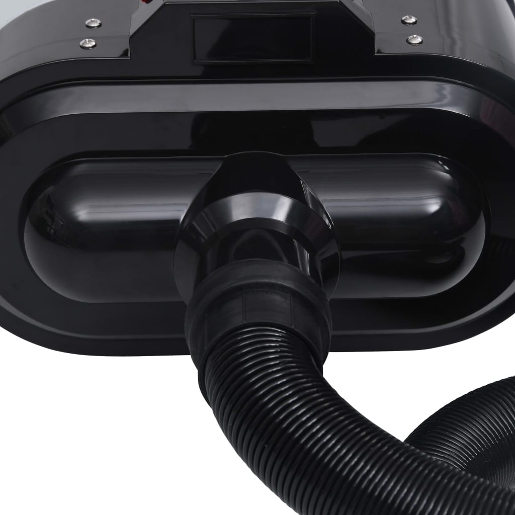 Husdjursfön dubbel motor svart