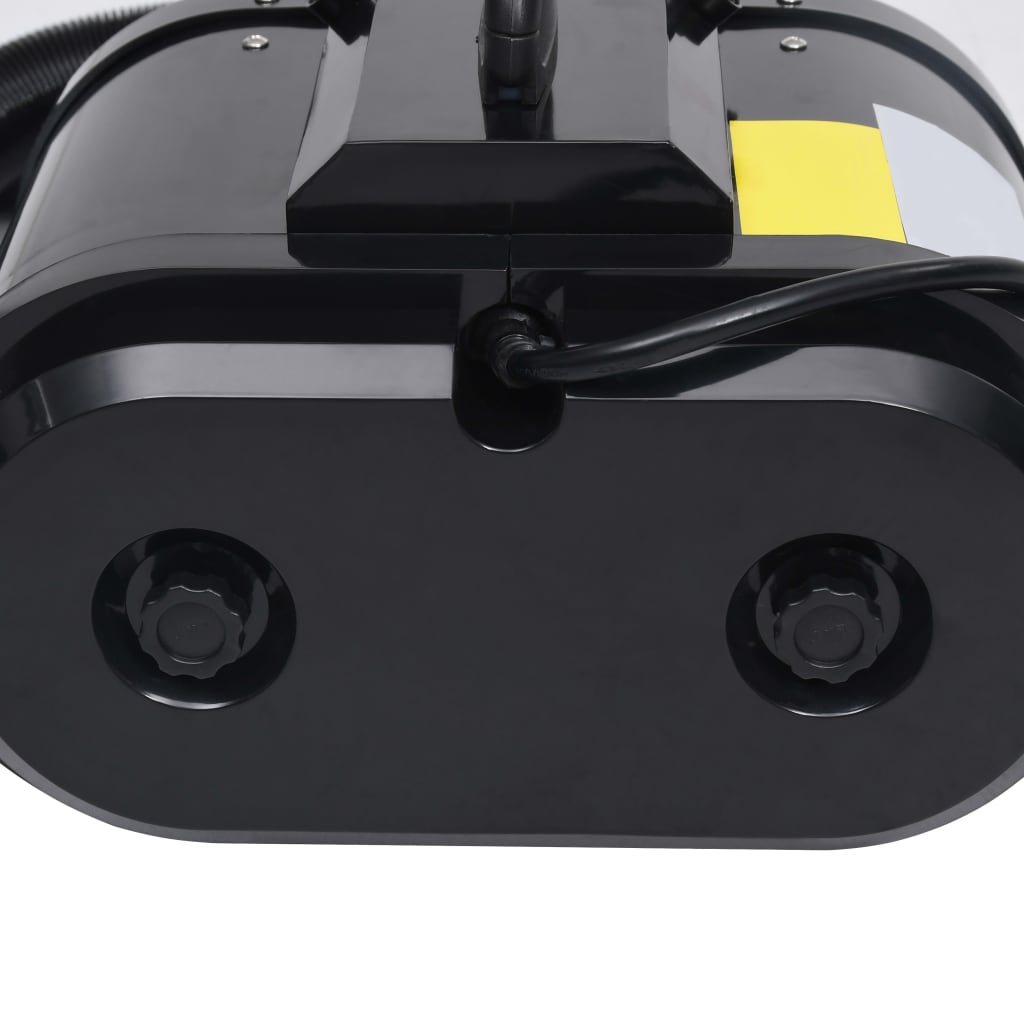 Husdjursfön dubbel motor svart