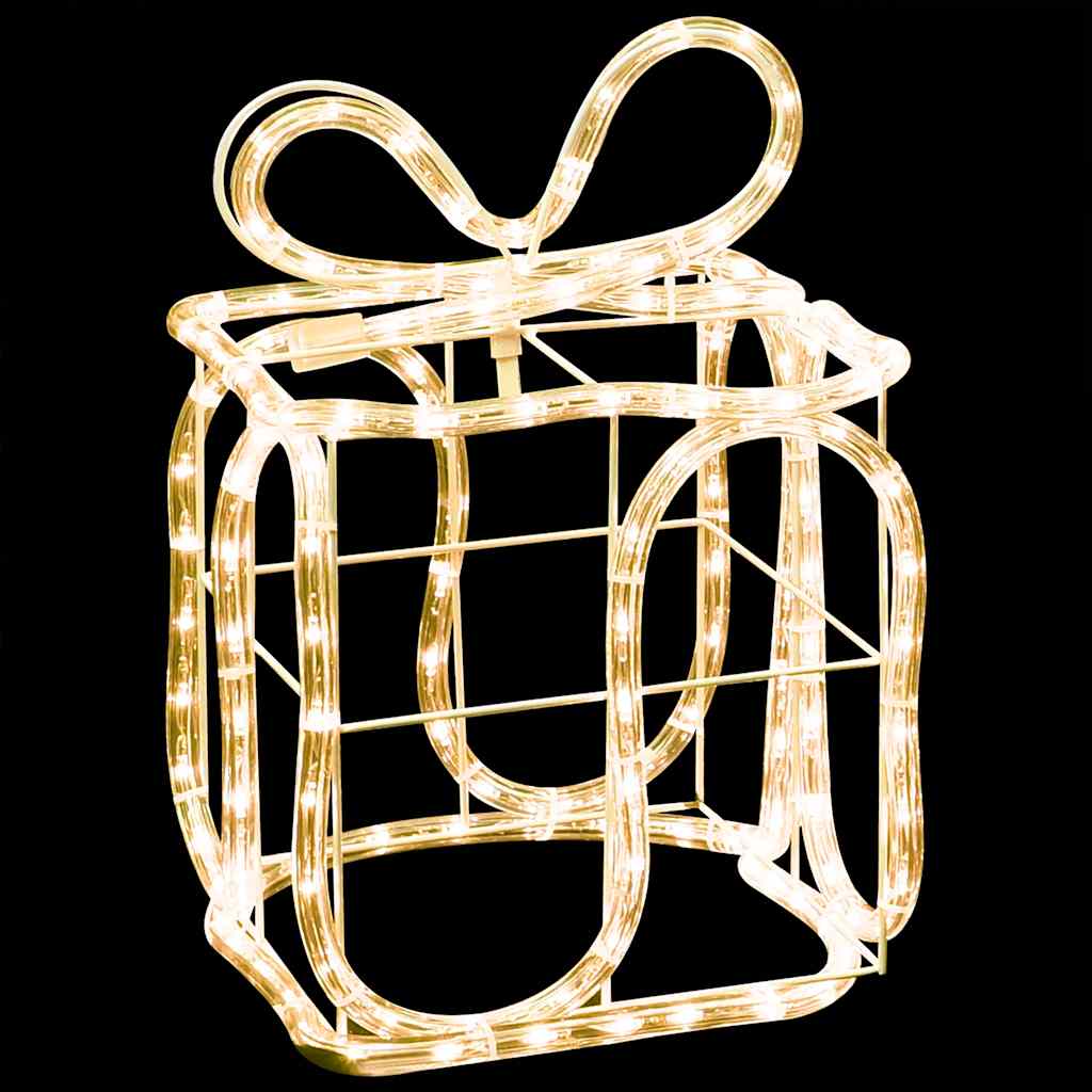 Juldekoration julklappar med 180 LED inomhus/utomhus