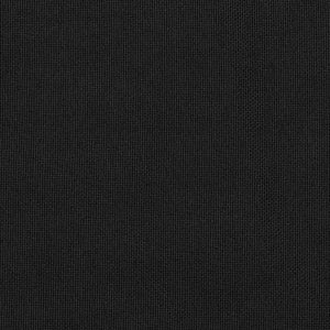 Mörkläggningsgardin med öljetter linnelook 2 st svart 140x225cm