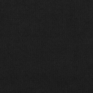 Mörkläggningsgardin med öljetter linnelook svart 290x245cm